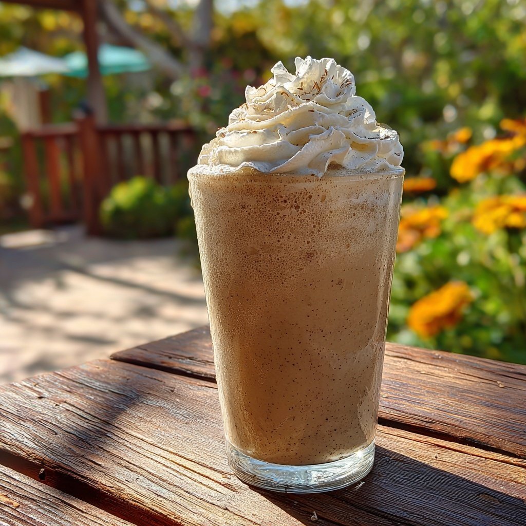 Vanilla Bean Cold Brew Frappe