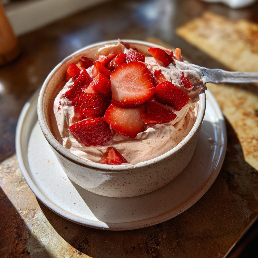 Fresh Strawberry Protein Bowls