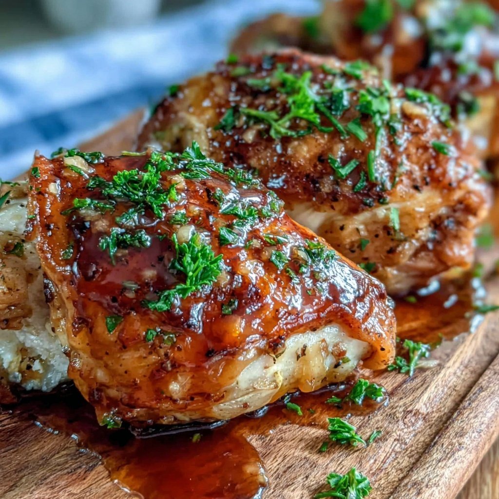 Drumstick Chicken With Honey Garlic Sauce